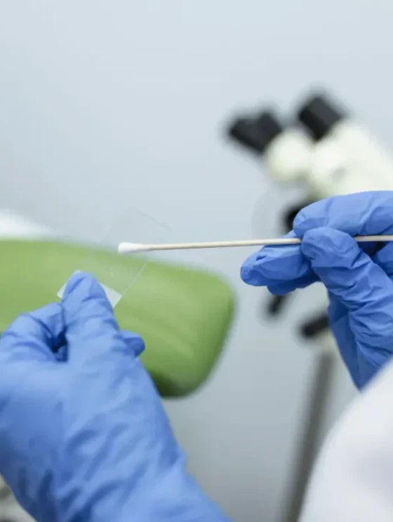 Микроскопическое исследование мазков на цитологию