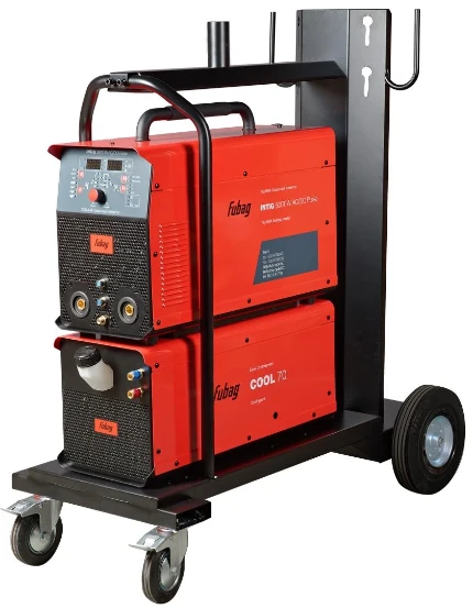 Фото для FUBAG Сварочный инверторный аргонодуговой аппарат INTIG 500 T AC/DC PULSE с горелкой FB TIG 18 5P 4m и модулем охлаждения и теле