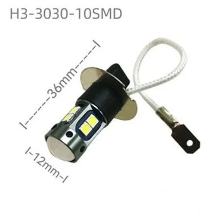 Фото для Лампа светодиодная Blick H3-3030-10SMD Белый 12V/24V