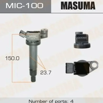 Фото для Катушка зажигания MASUMA, MIC100/TYDI-3002E/IGC101A 1MZFE, MCU30W