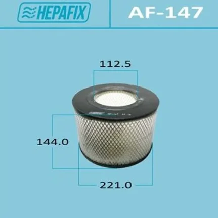 Фото для Воздушный фильтр A-147 HEPAFIX