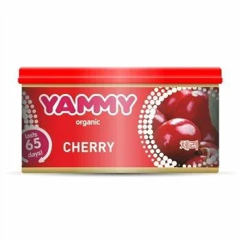 Фото для Ароматизатор с растит. наполнителем «Yammy», Органик, баночка «Cherry» 42 гр.