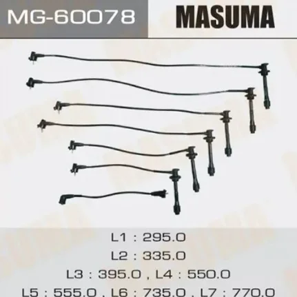 Фото для Бронепровода MASUMA, 1GFE, GX100 MG-60078/RC-TE78/90919-21604/90919-21595/90919-15283/90919-15284