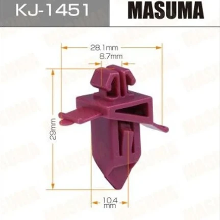 Фото для Клипса крепежная MASUMA KJ-1451