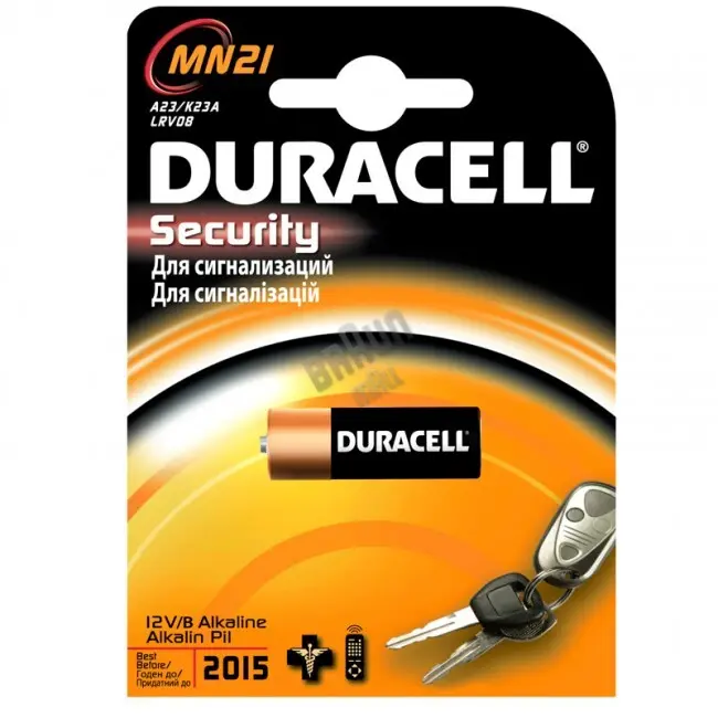 Батарейка Duracell MN21 (10/100/9000)