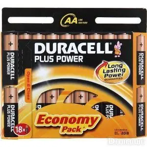 Батарейка Duracell LR6-18BL BASIC (18/180/20520)