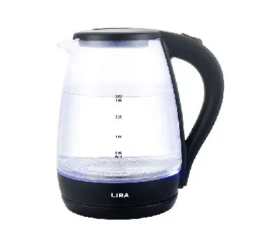 Чайник LIRA LR 0105 ( корпус из стекла 1,8л., 1800Вт )