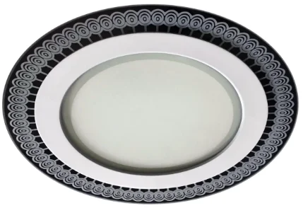 Фото для Светильник ЭРА DK LED 9-6 4К кругл стекло с рисунком 330Лм 95мм