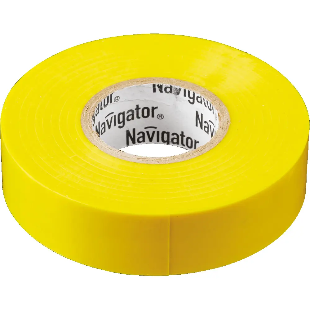 Изолента Navigator NIT-A19-20/Y жёлтая 71 112