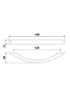 ручка RS008CP.3/128 (25/250)