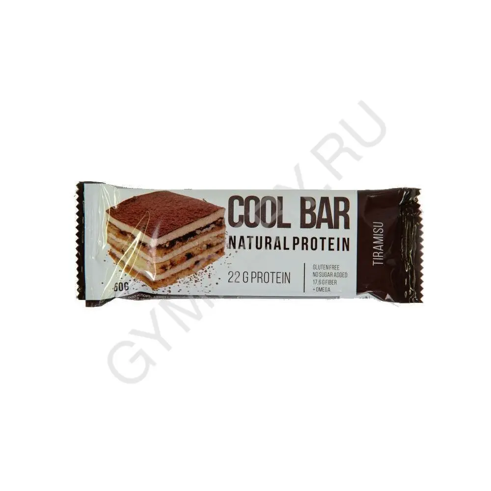 Cool Bar Protein 30%, глазурь, 60 гр (Печенье и соленый арахис), шт., арт. 0105029
