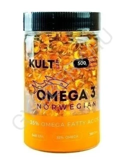Фото для Kultlab Omega 3 Norwegian, 500 капс (Капсулы) 0107022