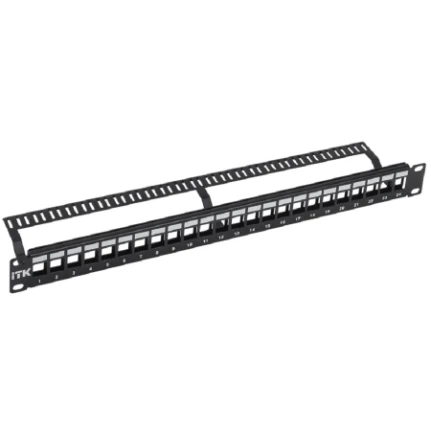 Фото для Патч-панель 19", 1U, 24 порта ITK PP24-1UMU