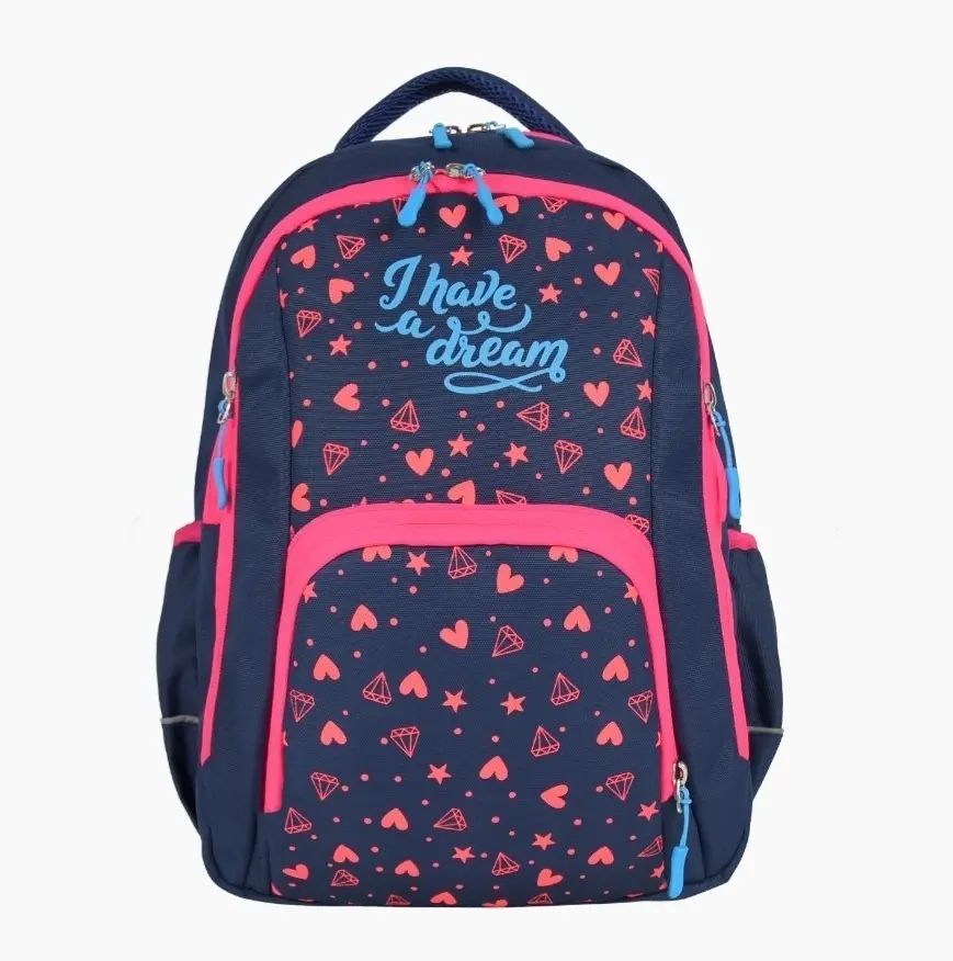Рюкзак школьный Софт Сердечки