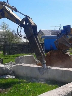 Фото для Демонтаж фундамента