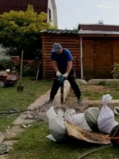 
Демонтаж фундамента