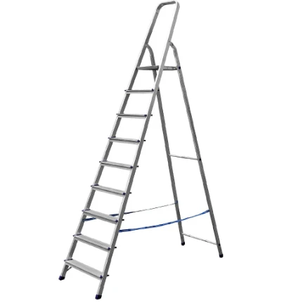 Фото для Лестница-стремянка, 9 ступеней, алюминиевая, 187см - СИБИН