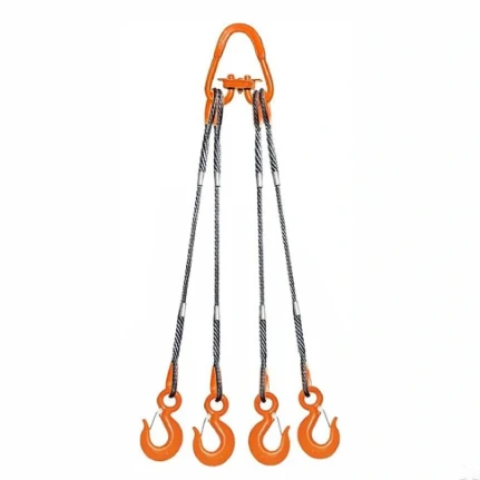 Фото для Стропа 4СК- 5,0т (L = 2,5м) звено РТ-3 с кч din 2,0 т (опрессовка) - Magnus Profi