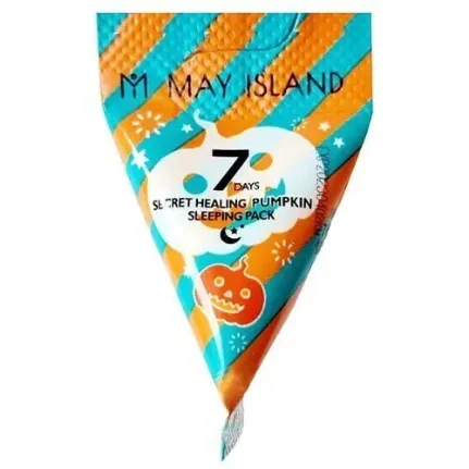 Фото для Ночная маска (пирамидка) с тыквой May Island 7 Days Secret Healing Pumpkin Sleeping Pack