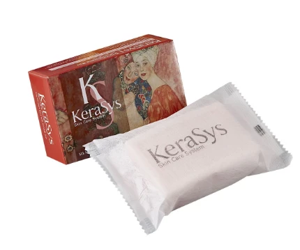 Фото для Мыло туалетное твердое KERASYS Silk Moisture (100 гр)