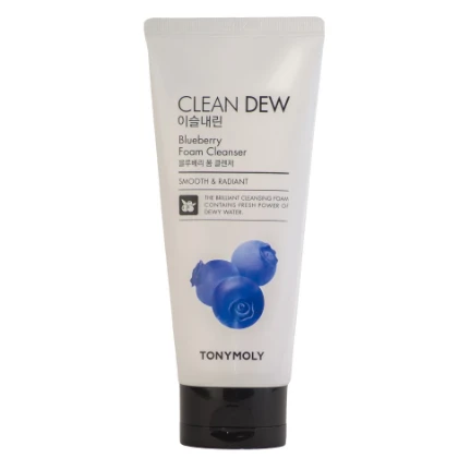 Фото для Пенка для умывания Tony Moly Clean Dew Blueberry Foam Cleanser