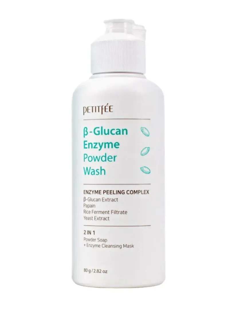 Энзимная пудра для умывания с бета-глюканом Petitfee B-Glucan Enzyme Powder Wash