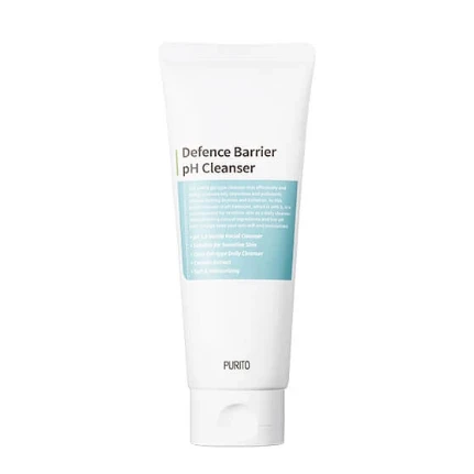 Фото для Слабокислотный гель для деликатного очищения кожи Purito Defence Barrier Ph Cleanser