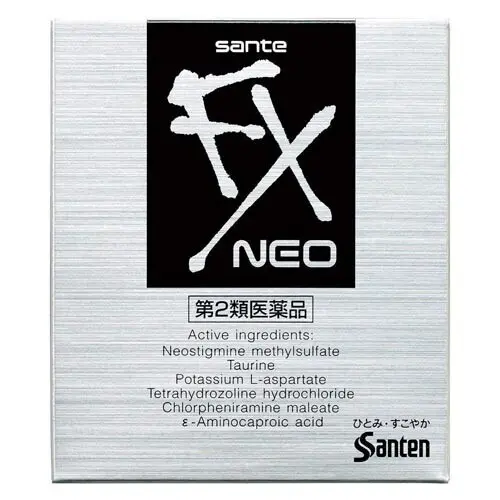 Sante FX NEO освежающие японские капли для глаз
