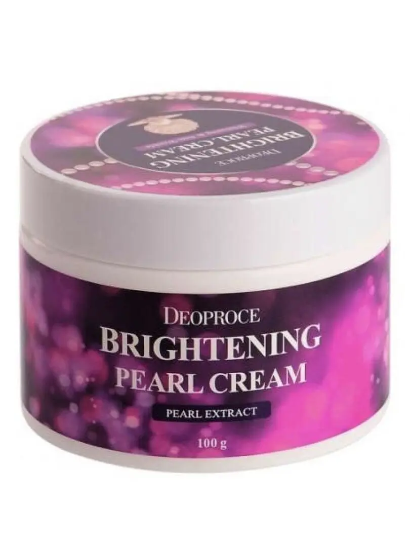 Увлажняющий крем с жемчугом для сияния кожи DEOPROCE Moisture Brightening Pearl Cream