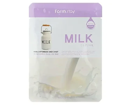 Фото для Тканевая маска FarmStay Visible Difference Mask Sheet Milk