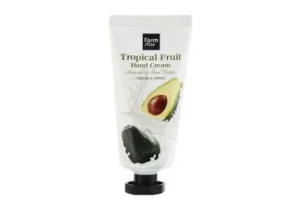Фото для Крем для рук с авокадо и маслом ши Tropical Fruit Hand Cream Avocado, Farmstay 50 мл