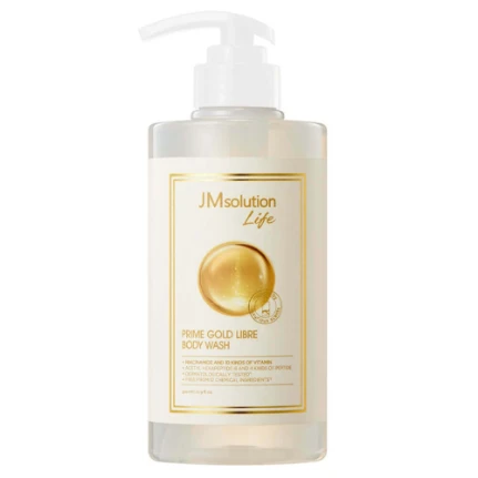 Фото для Гель для душа с золотом и цитрусово-цветочным ароматом JMsolution Life Prime Gold Libre Body Wash