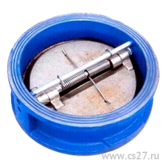 Фото для Клапан обратный двухстворчатый Ду-100