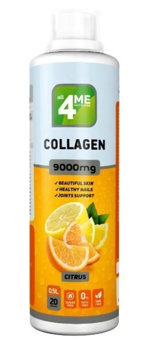 Коллаген 4ME NUTRITION Concentrate 9000 500мл. Лимон-апельсин