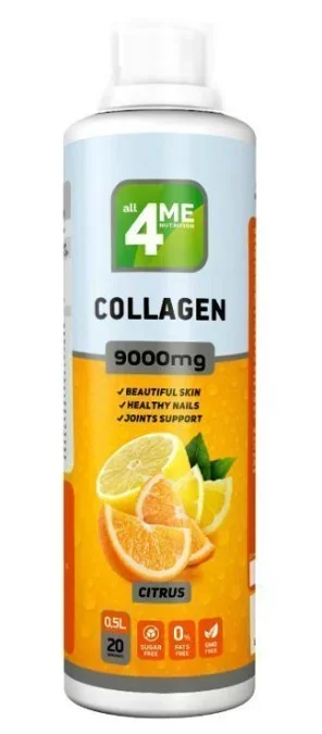 Фото для Коллаген 4ME NUTRITION Concentrate 9000 500мл. Лимон-апельсин