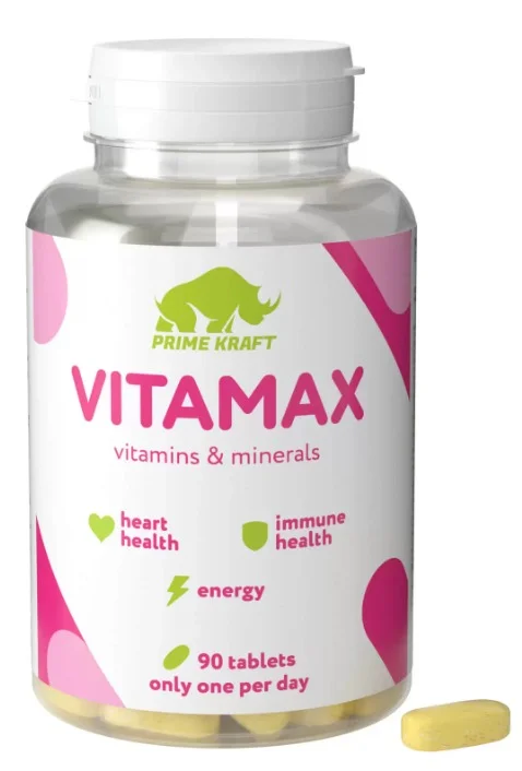 Витаминно-минеральный комплекс PRIME KRAFT Vitamax 90табл.