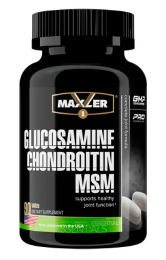Фото для Комплекс для суставов и связок MAXLER Glucosamine-Chondroitin-MSM 90табл