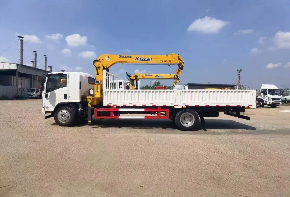 КМУ XCMG SQS 125, ISUZU ELF 2025 г под заказ из КНР