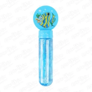 Фото для Пузыри мыльные Lanson Toys Морские обитатели 12,5см 30мл в ассортименте