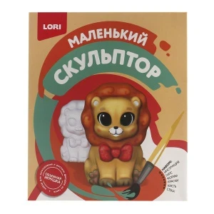 Фото для Набор для творчества LORI Маленький скульптор для создания и росписи фигурок