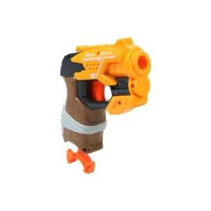 Фото для Бластер BLAZE STORM с мягкими пулями желто-коричневый 5шт