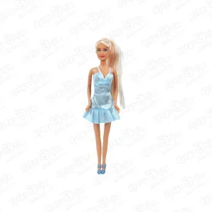 Фото для Кукла Defa Lucy блондинка с длинными волосами в голубом платье