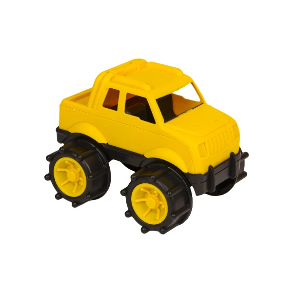 Фото для Автомобиль с большими колесами черно-желтый