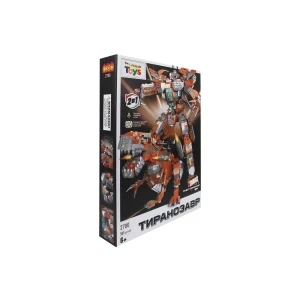 Фото для Конструктор Lanson Toys Трансформер-Тиранозавр 2в1 585дет