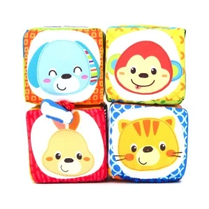 Фото для Кубики мягкие WinFun 4шт