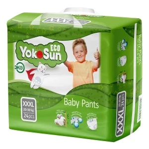 Фото для Подгузники-трусики YokoSun Eco XXXL 20-30кг 24шт