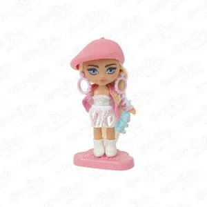 Фото для Кукла Barbie Extra mini minis блондинка в кипи