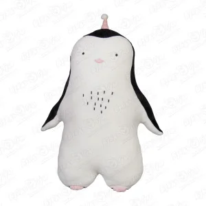 Игрушка-подушка Пингвин с розовым колпачком