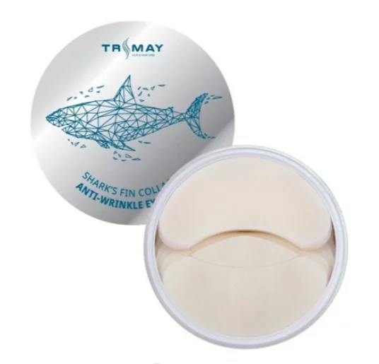 Trimay Shark`s Fin Collagen Anti-wrinkle Eye Patch / Патчи с экстрактом акульего плавника