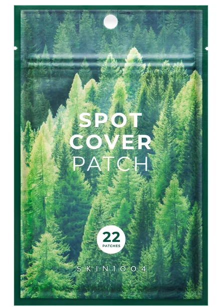 Skin1004 Spot Cover Patch / Точечные патчи против воспалений с центеллой и зеленым чаем (22 шт)